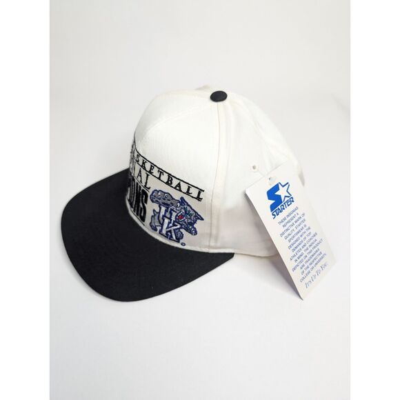 Vtg 1996 Kentucky Wildcats National Championship Starter SnapBack Hat Dead stock - Picture 4 of 14